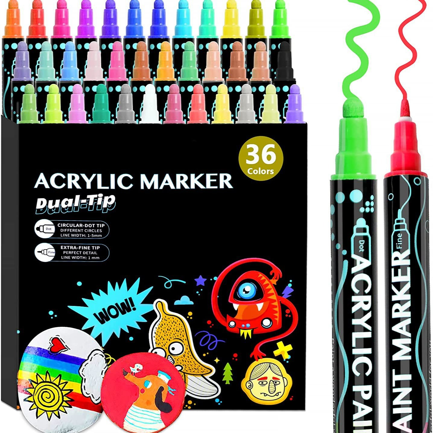 12/24/36/26/48/60 色デュアルチップアクリル - Copic Marker Classic のレビューと価格