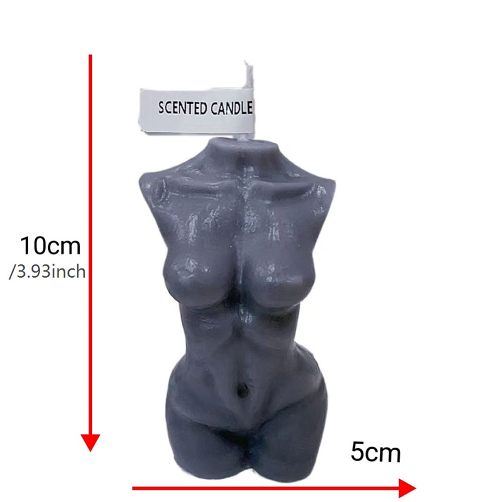 女性トルソー体型の香り付きキャンドル、家の装飾用 – 芸術的 - Candle Supplies Free Shipping のレビューと価格