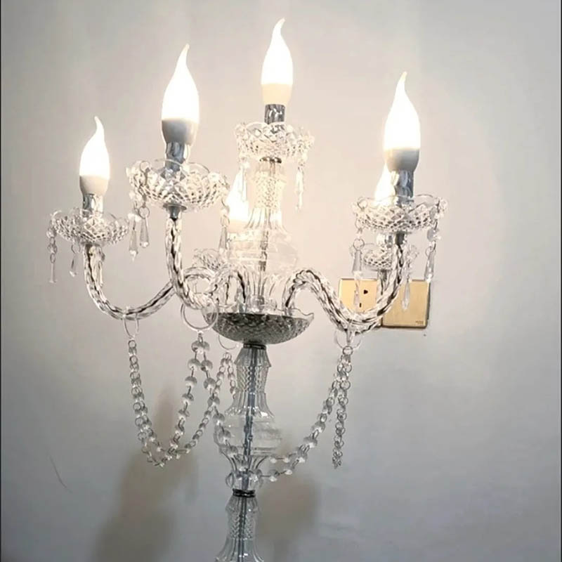 モダンな高級キャンドルランプ結婚式のセンターピースエレガント - Candle Supplies Free Shipping のレビューと価格